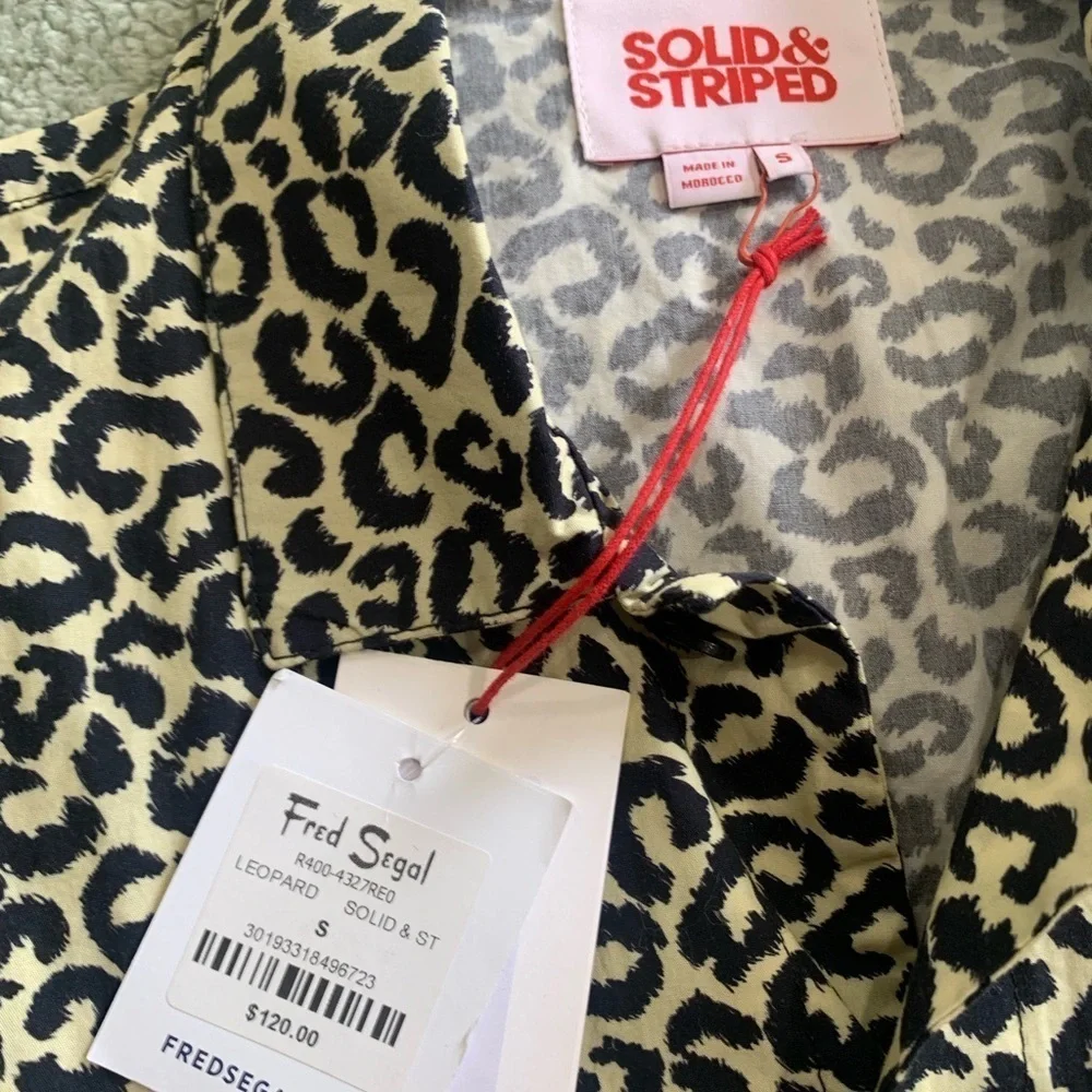 Solid & striped shirt new - Picture 3 of 3